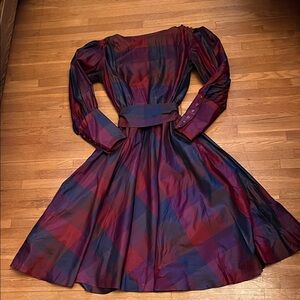 Vintage Francesca of Damon for Starington Silk Dress